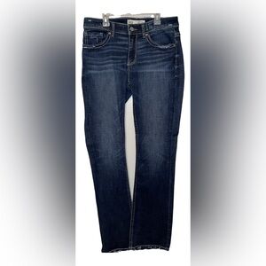 BKE Payton bootcut dark blue jeans